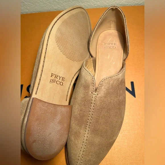 Frye Tan Suede Loafers size 6.5 - πππππ - Picture 4 of 6